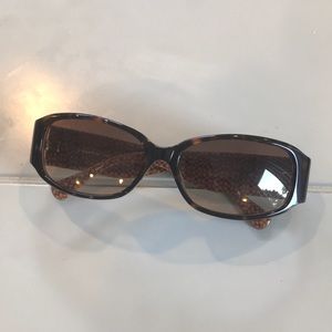 Coach Tortoise Sunglasses plus black case